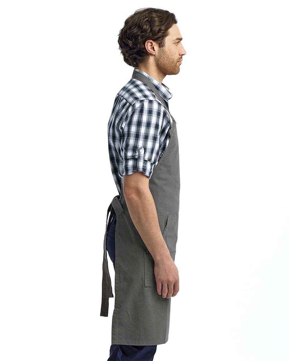 Artisan Collection by Reprime Calibre Heavy Cotton Canvas Pocket Apron - RP137 Dark Grey