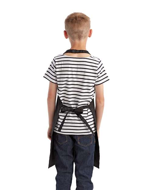 Artisan Collection by Reprime Youth Recycled Apron - RP149 Black