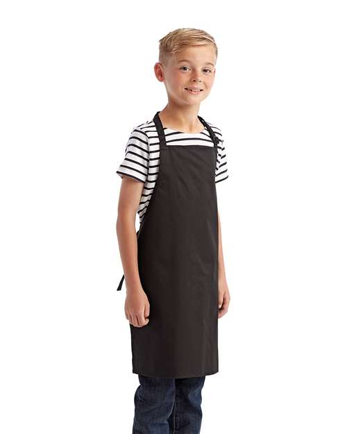 Artisan Collection by Reprime Youth Recycled Apron - RP149 Black