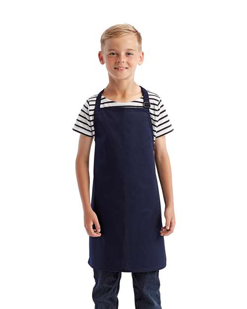 Artisan Collection by Reprime Youth Recycled Apron - RP149 Navy