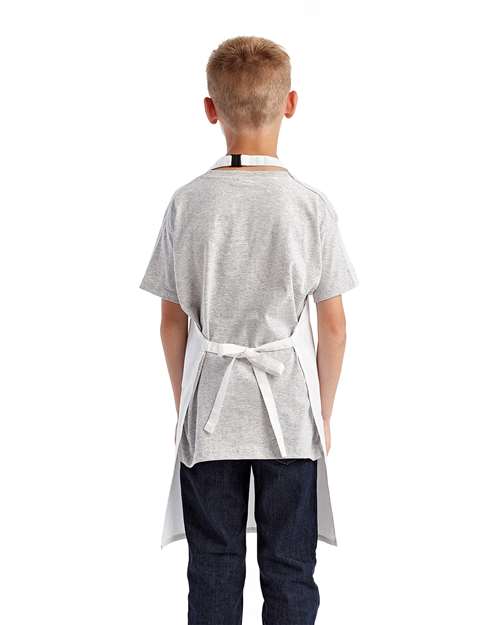 Artisan Collection by Reprime Youth Recycled Apron - RP149 White