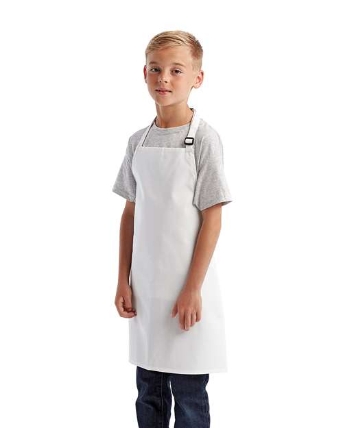Artisan Collection by Reprime Youth Recycled Apron - RP149 White