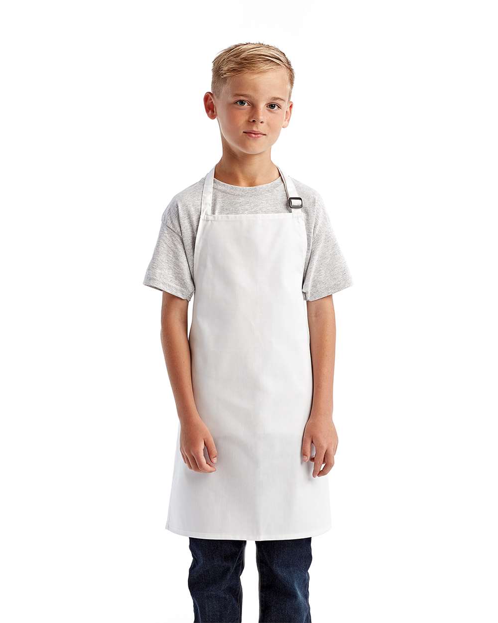 Artisan Collection by Reprime Youth Recycled Apron - RP149 White