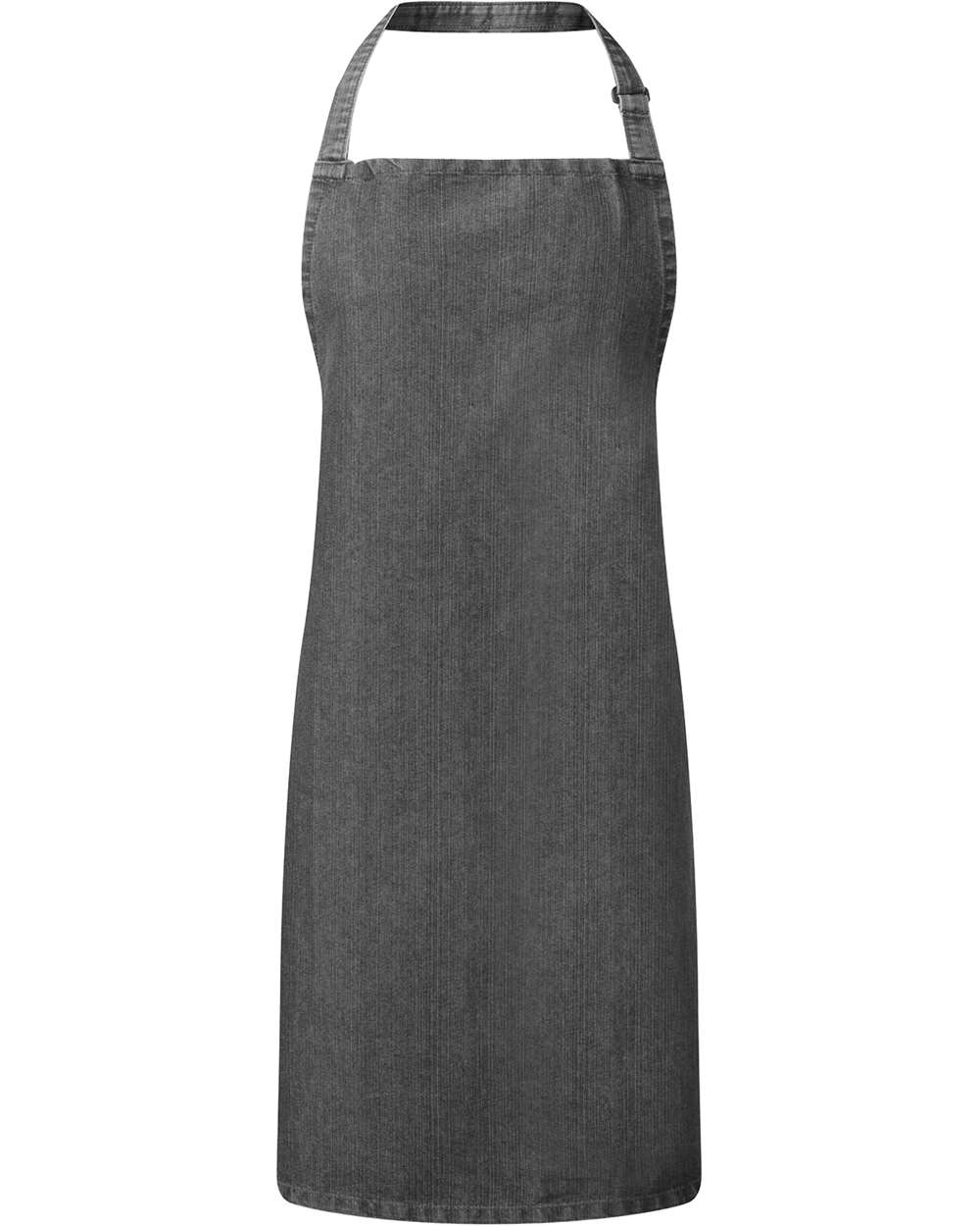 Artisan Collection by Reprime Recycled Bib Apron - RP150 Black Denim