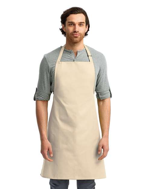 Artisan Collection by Reprime Recycled Bib Apron - RP150 Natural