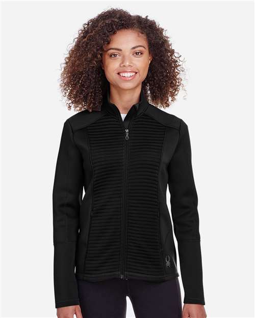 Spyder Women's Venom Full-Zip Jacket - S16522 Black
