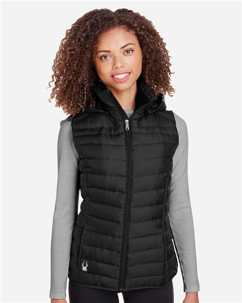 Spyder Women's Supreme Puffer Vest - S16641 Black