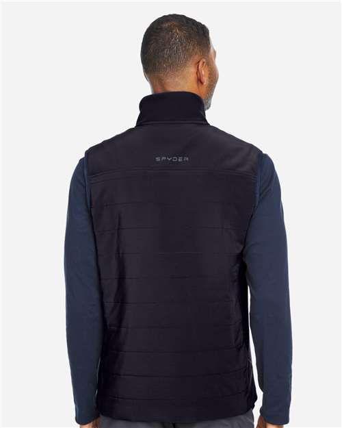 Spyder Men's Axis Insulated Vest - S17028 Black