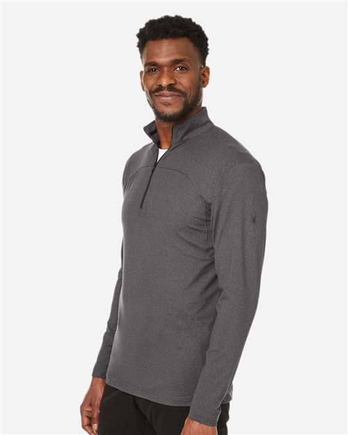 Spyder Men's Spyre Quarter-Zip Pullover - S17916 Black Frost