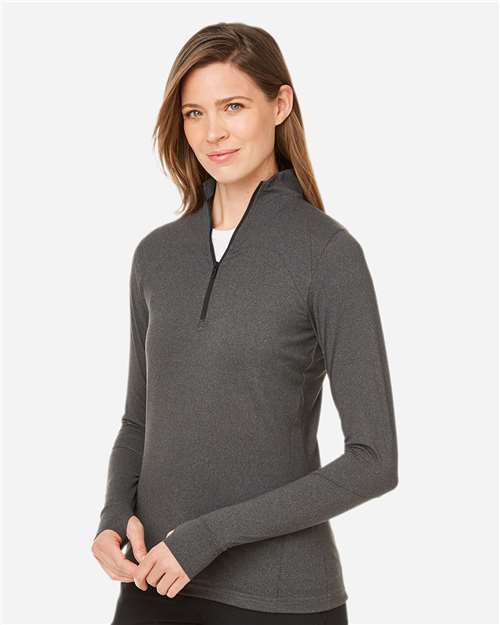 Spyder Women's Spyre Quarter-Zip Pullover - S17917 Black Frost