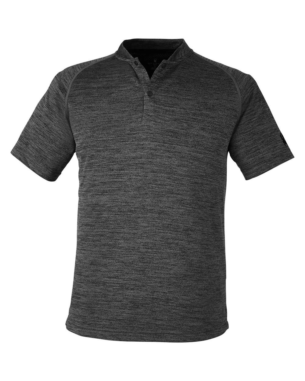 Spyder Men's Mission Blade Collar Polo - S17979 Black Jasper