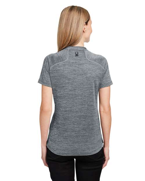 Spyder Women's Mission Blade Collar Polo - S17980 Polar Jasper