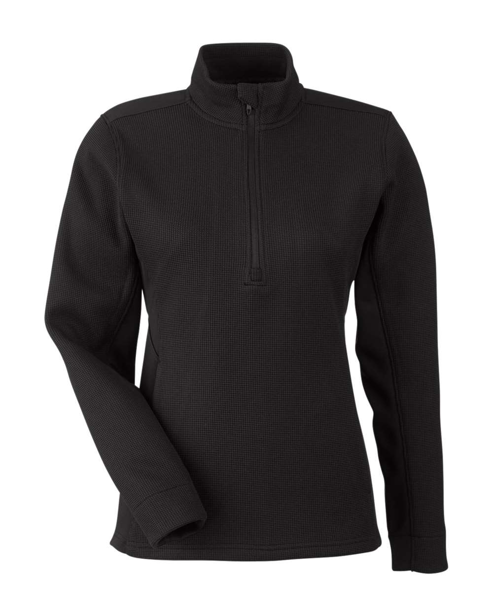 Spyder Women's Constant Canyon Quarter-Zip Pullover - S18092 Black