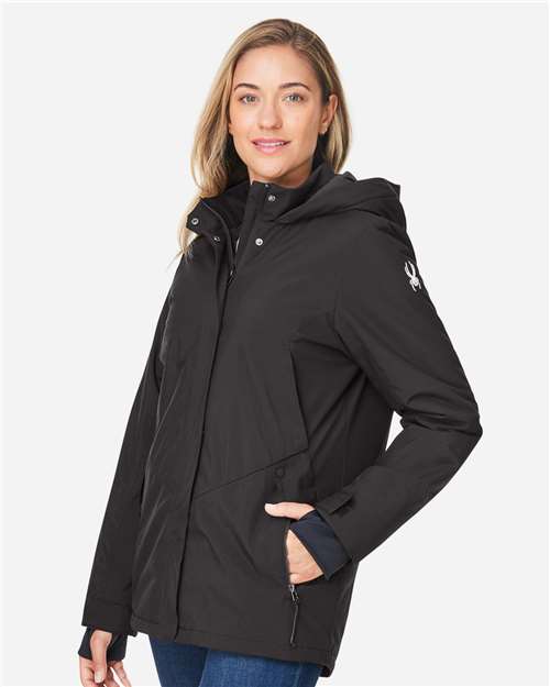 Spyder Women's Convert Insulated Jacket - S18098 Black