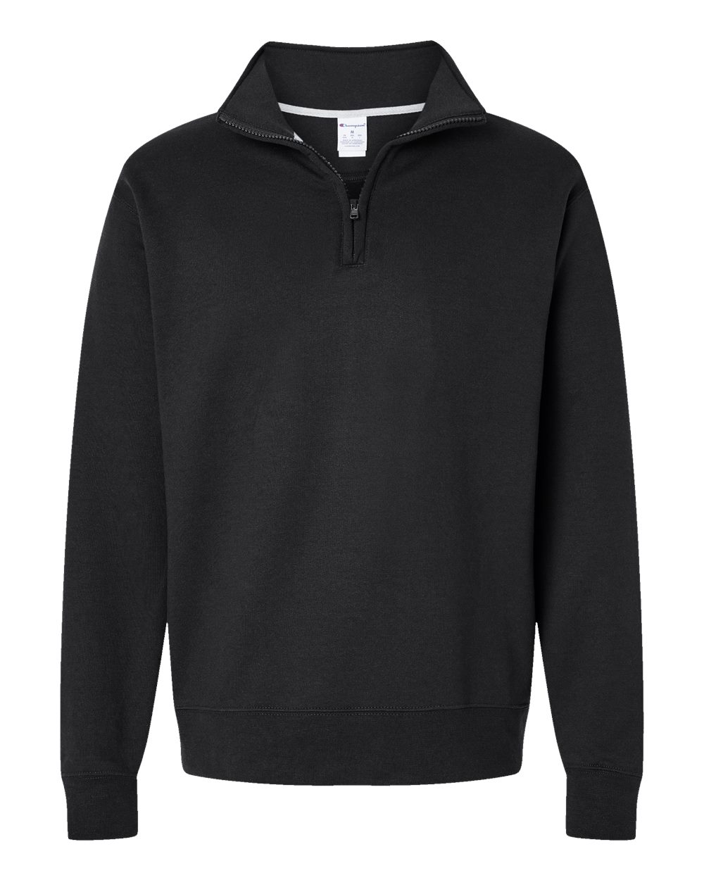 Champion Unisex Powerblend® Quarter-Zip Pullover - S450 Black
