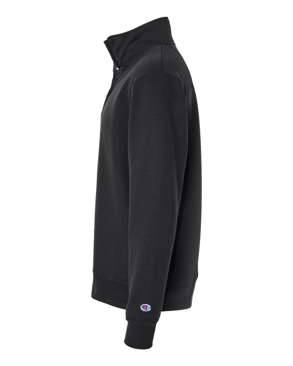 Champion Unisex Powerblend® Quarter-Zip Pullover - S450 Black