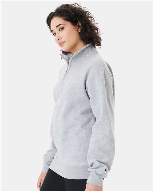 Champion Unisex Powerblend® Quarter-Zip Pullover - S450 Light Steel