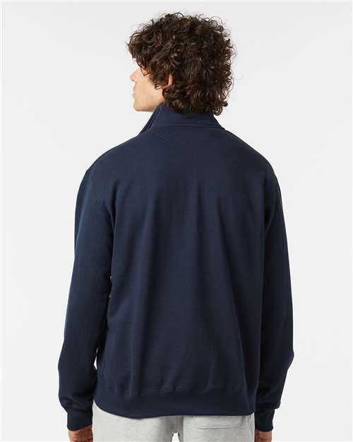 Champion Unisex Powerblend® Quarter-Zip Pullover - S450 Navy