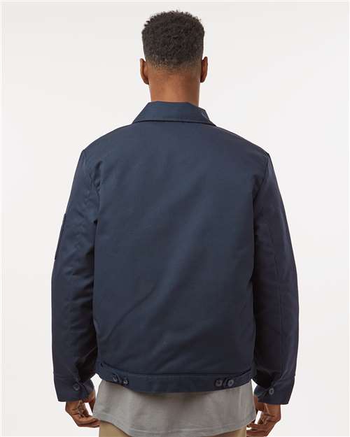 Dickies Unisex Insulated Industrial Eisenhower Jacket - TJ55 Dark Navy