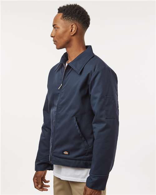 Dickies Unisex Insulated Industrial Eisenhower Jacket - TJ55 Dark Navy