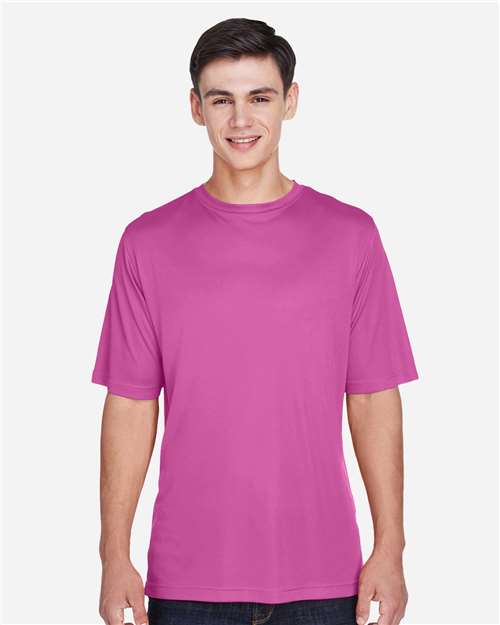 Team 365 Men's Zone Performance T-Shirt - TT11 Sport Charity Pink