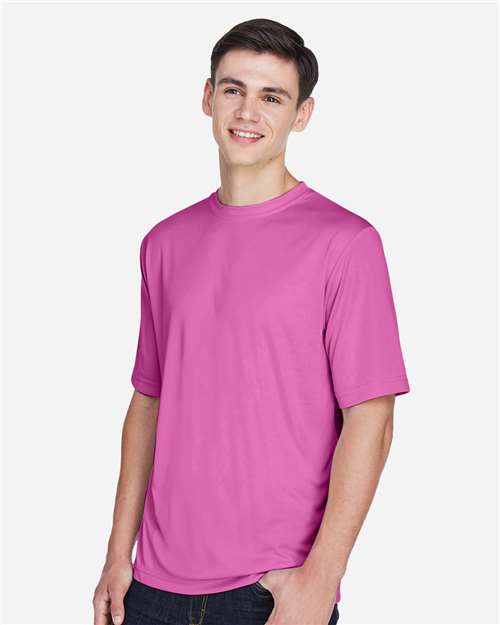 Team 365 Men's Zone Performance T-Shirt - TT11 Sport Charity Pink