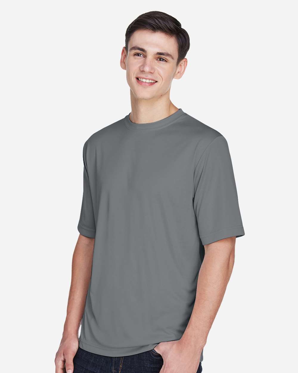 Team 365 Men's Zone Performance T-Shirt - TT11 Sport Graphite