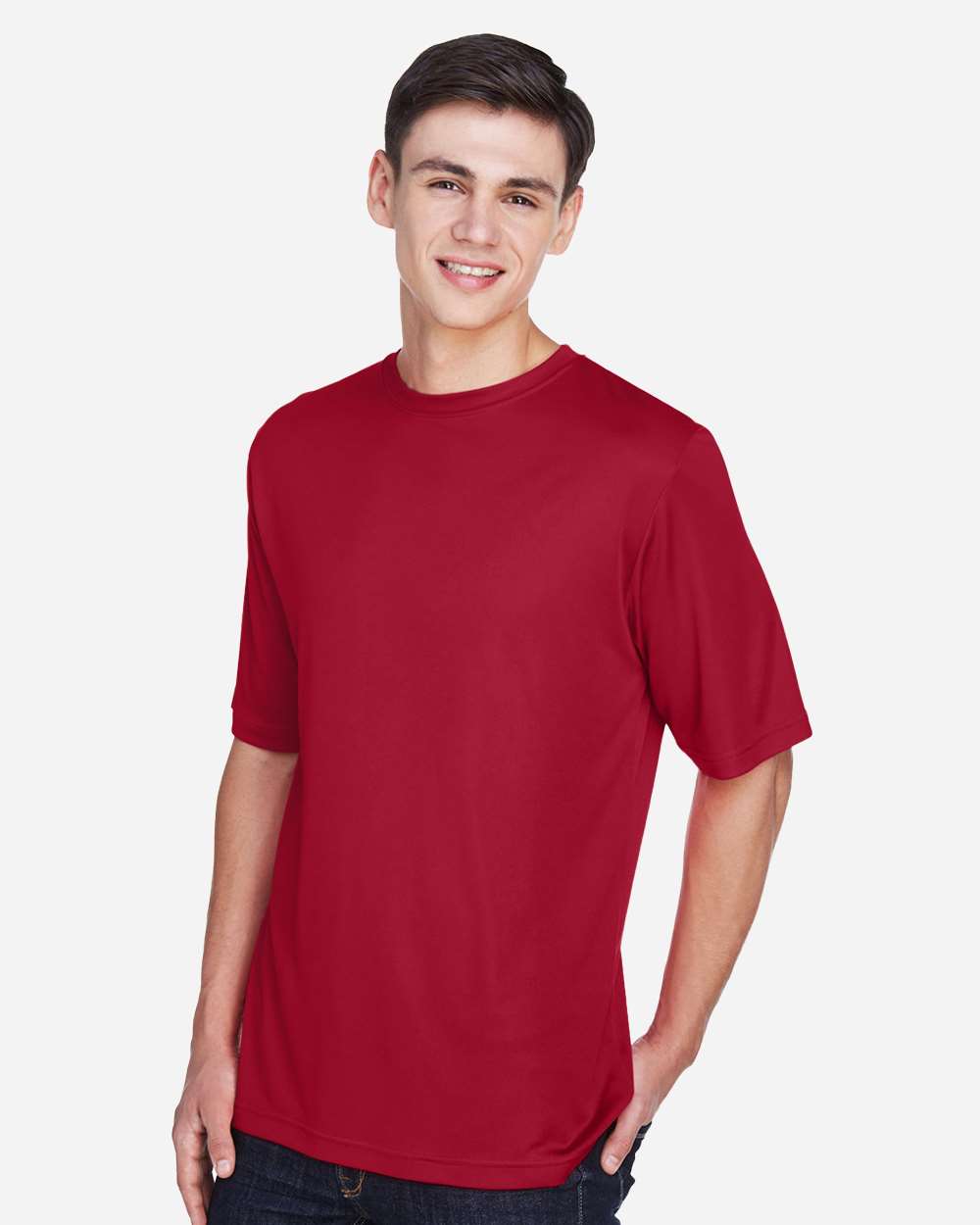 Team 365 Men's Zone Performance T-Shirt - TT11 Sport Scarlet Red