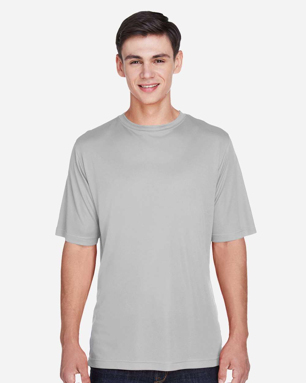 Team 365 Men's Zone Performance T-Shirt - TT11 Sport Silver