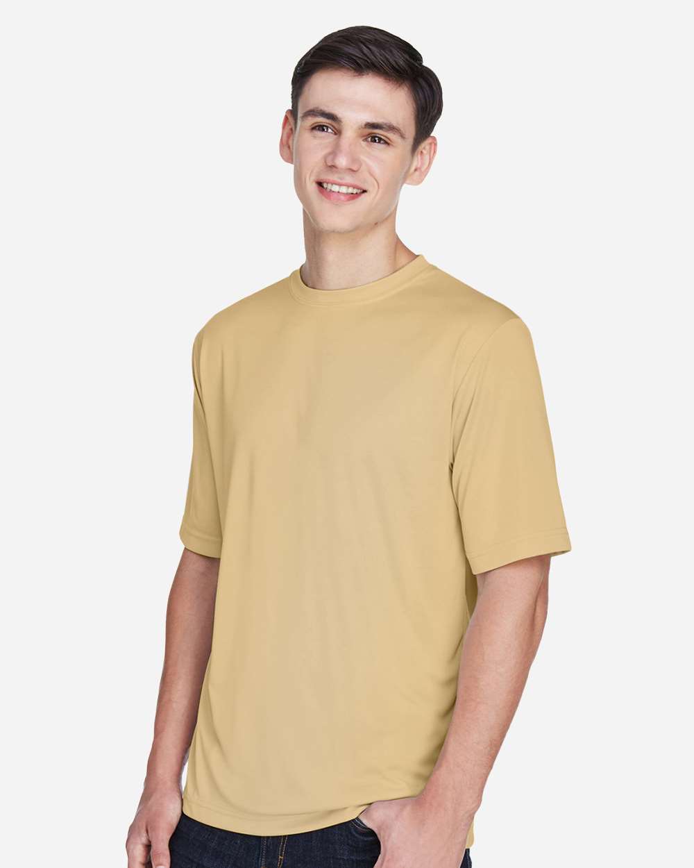 Team 365 Men's Zone Performance T-Shirt - TT11 Sport Vegas Gold