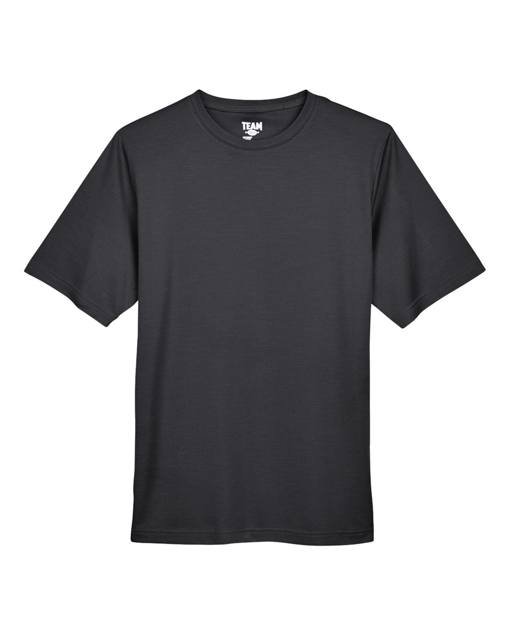 Team 365 Men's Sonic Heather Performance T-Shirt - TT11H Black Heather