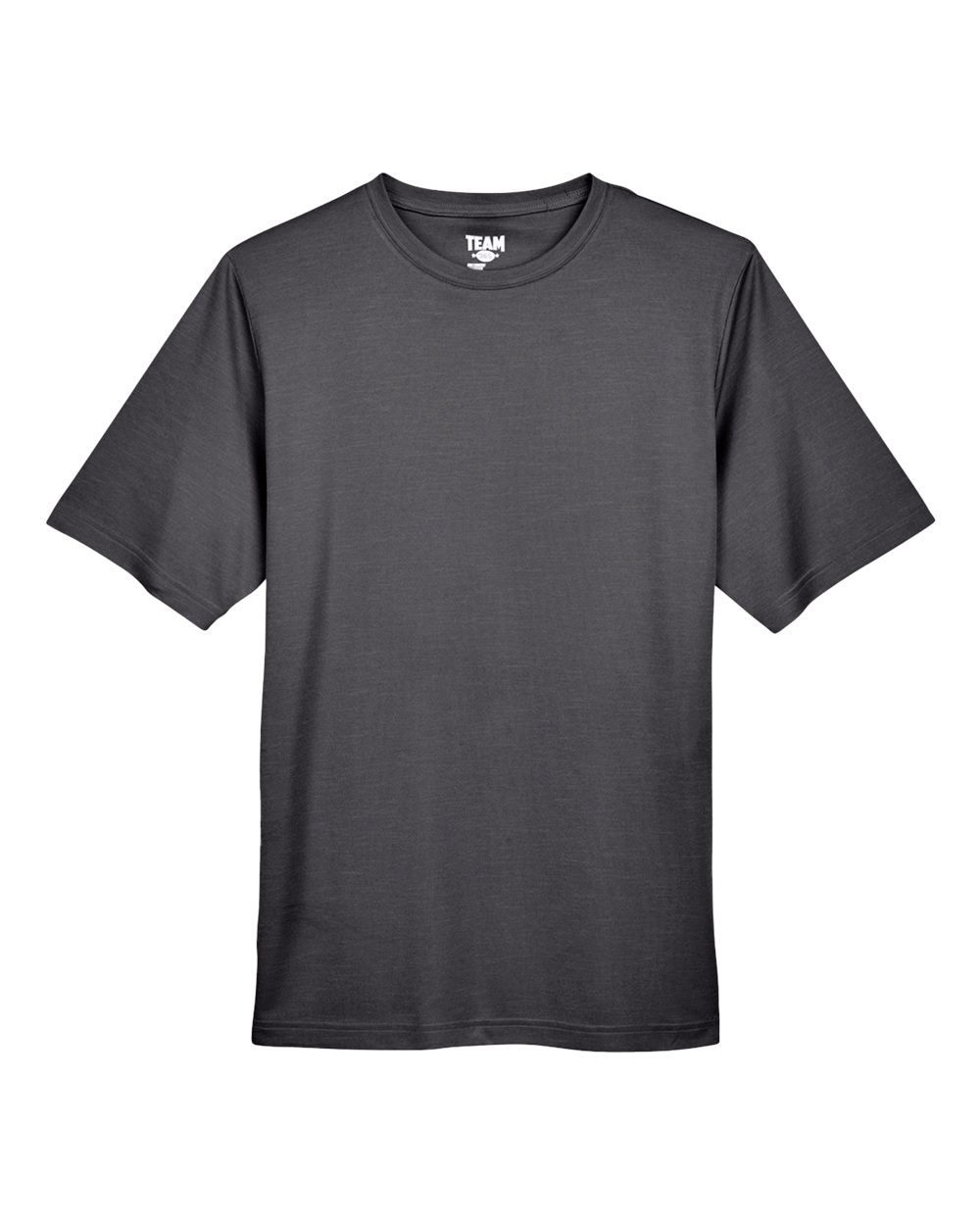 Team 365 Men's Sonic Heather Performance T-Shirt - TT11H Dark Grey Heather