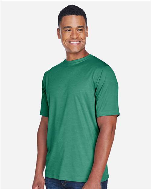 Team 365 Men's Sonic Heather Performance T-Shirt - TT11H Sport Forest Heather