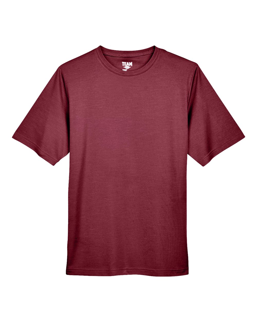 Team 365 Men's Sonic Heather Performance T-Shirt - TT11H Sport Maroon Heather