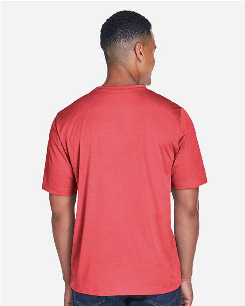 Team 365 Men's Sonic Heather Performance T-Shirt - TT11H Sport Red Heather