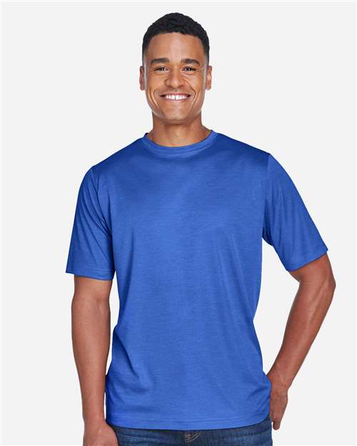 Team 365 Men's Sonic Heather Performance T-Shirt - TT11H Sport Royal Heather