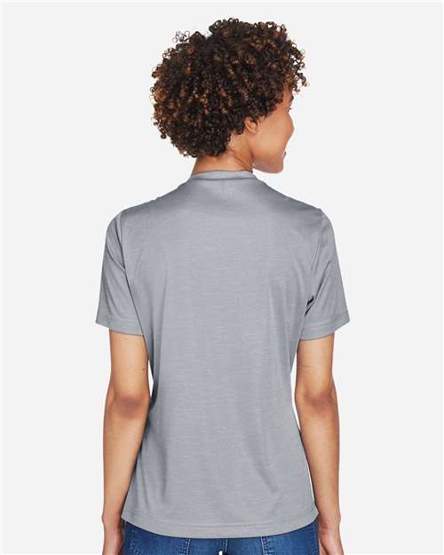 Team 365 Women's Sonic Heather Performance T-Shirt - TT11HW Athletic Heather