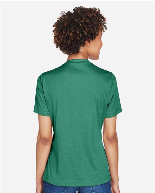 Team 365 Women's Sonic Heather Performance T-Shirt - TT11HW Sport Forest Heather
