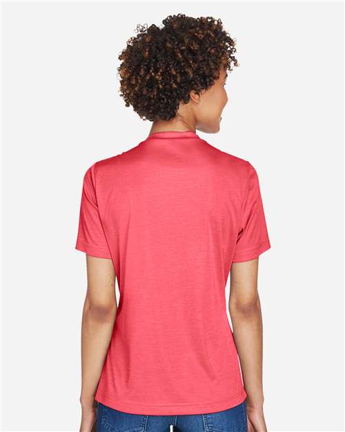 Team 365 Women's Sonic Heather Performance T-Shirt - TT11HW Sport Red Heather