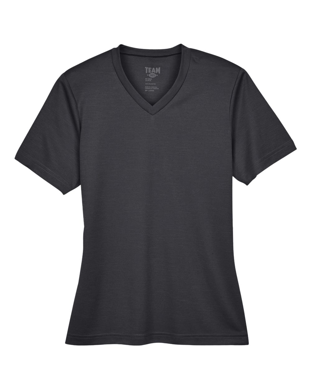 Team 365 Women's Sonic Heather Performance T-Shirt - TT11HW Black Heather