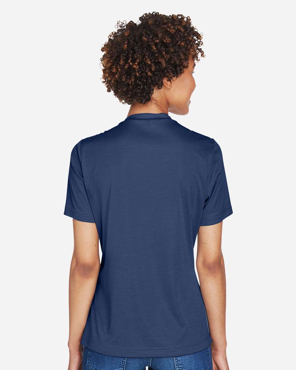 Team 365 Women's Sonic Heather Performance T-Shirt - TT11HW Sport Dark Navy Heather