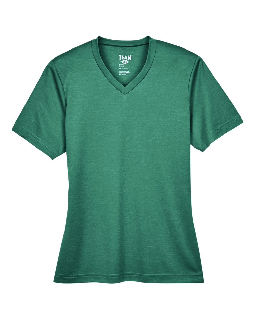 Team 365 Women's Sonic Heather Performance T-Shirt - TT11HW Sport Forest Heather