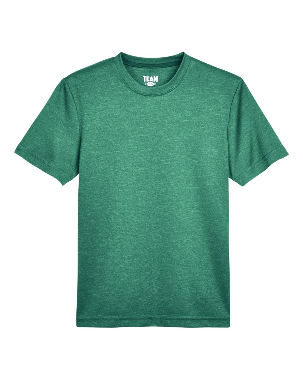 Team 365 Youth Sonic Heather Performance T-Shirt - TT11HY Sport Forest Heather