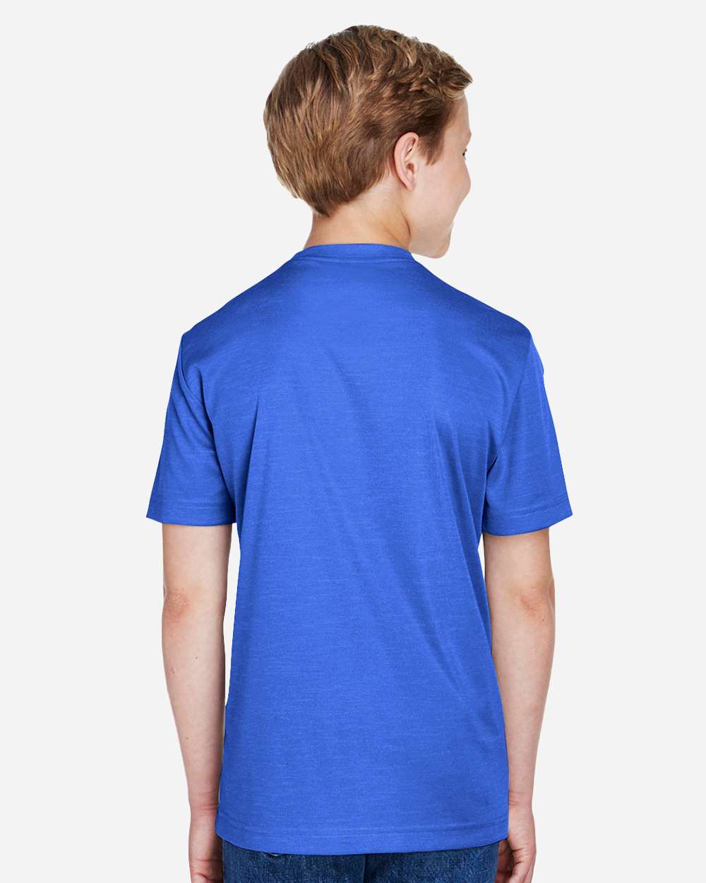 Team 365 Youth Sonic Heather Performance T-Shirt - TT11HY Sport Royal Heather