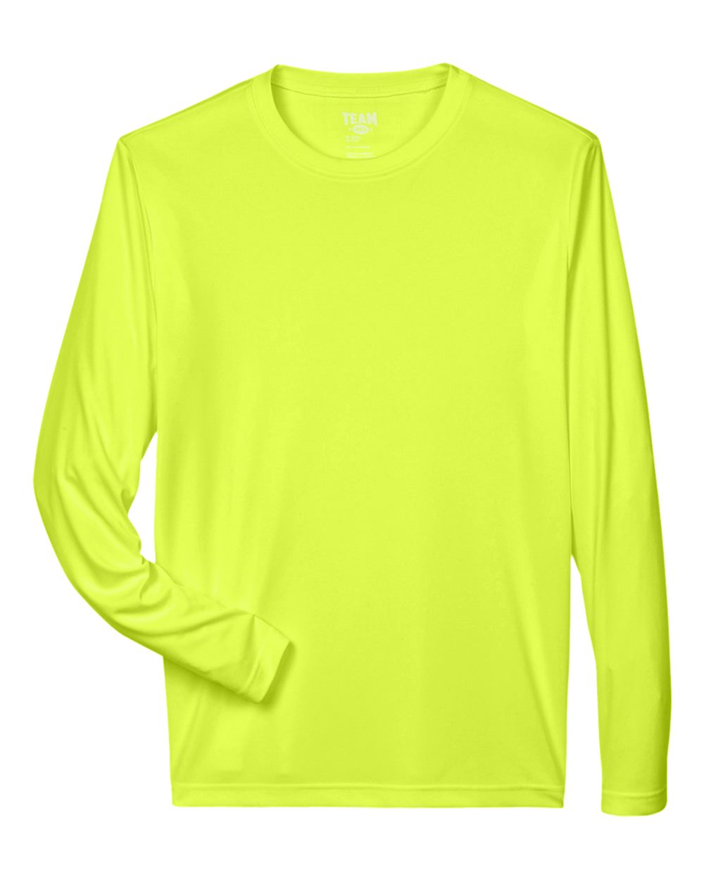 Team 365 Men's Zone Performance Long Sleeve T-Shirt - TT11L Safety Yellow