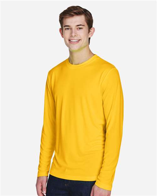 Team 365 Men's Zone Performance Long Sleeve T-Shirt - TT11L Sport Athletic Gold