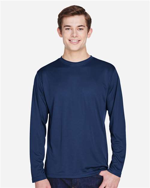 Team 365 Men's Zone Performance Long Sleeve T-Shirt - TT11L Sport Dark Navy