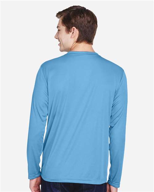 Team 365 Men's Zone Performance Long Sleeve T-Shirt - TT11L Sport Light Blue