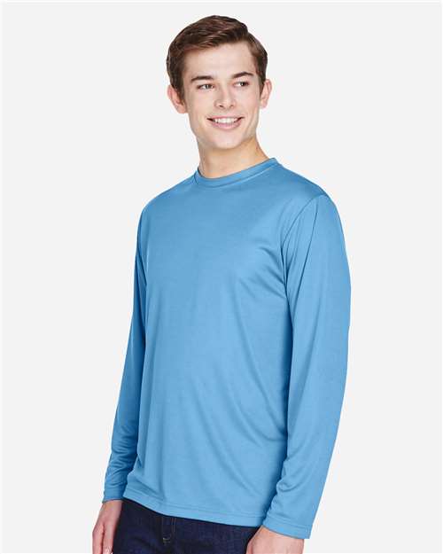 Team 365 Men's Zone Performance Long Sleeve T-Shirt - TT11L Sport Light Blue