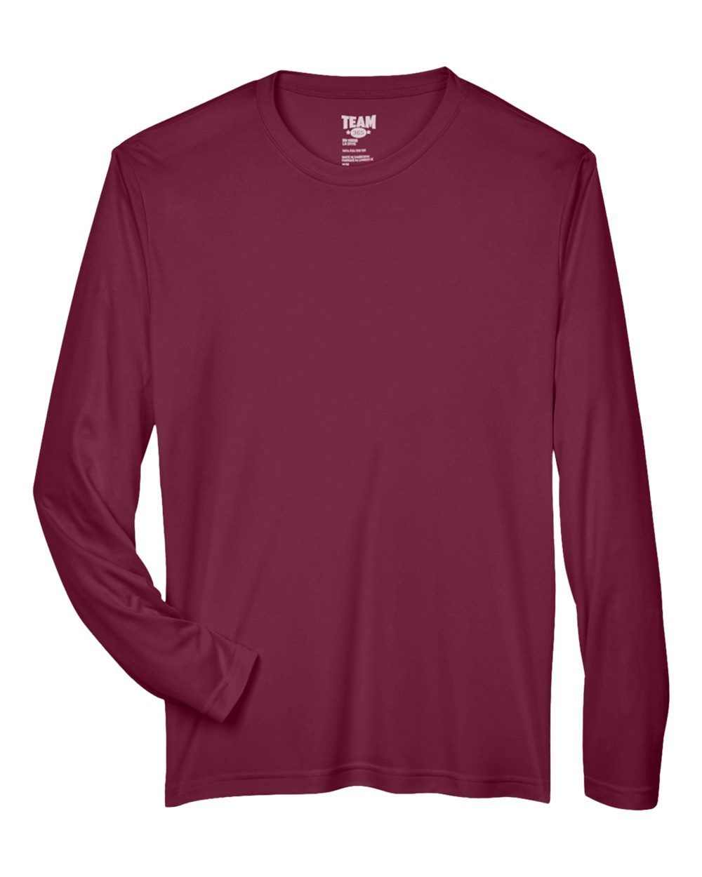 Team 365 Men's Zone Performance Long Sleeve T-Shirt - TT11L Sport Maroon